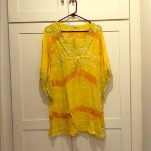 Vibrant tunic dress/long top